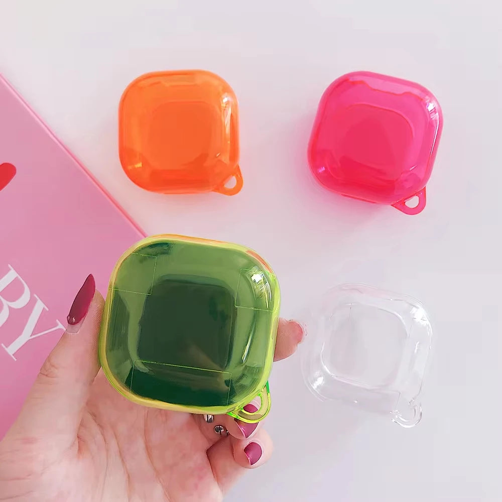 Funda protectora transparente prémium para auriculares inalámbricos