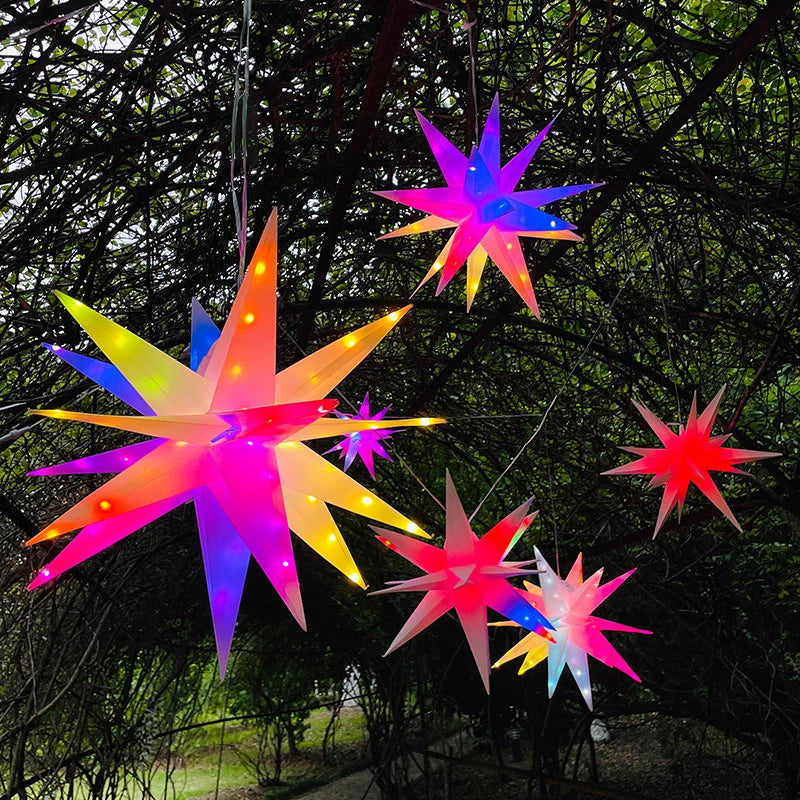 Luz nocturna inteligente premium de estrellas RGB con sincronización de música