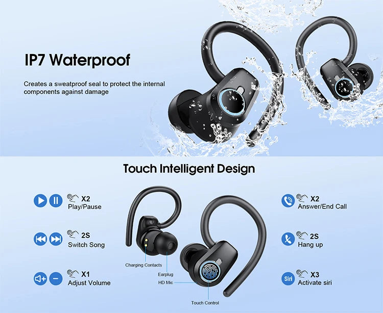 Premium Wireless Sports Earbuds