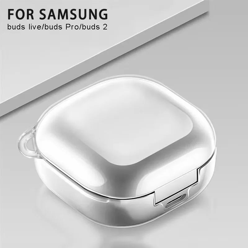 Funda protectora transparente prémium para auriculares inalámbricos
