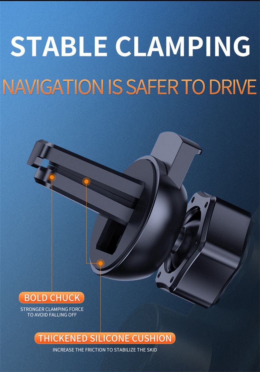 Cargador inalámbrico para coche con sensor inteligente premium