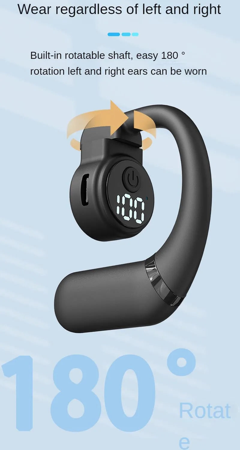 Auriculares deportivos inalámbricos premium con gancho