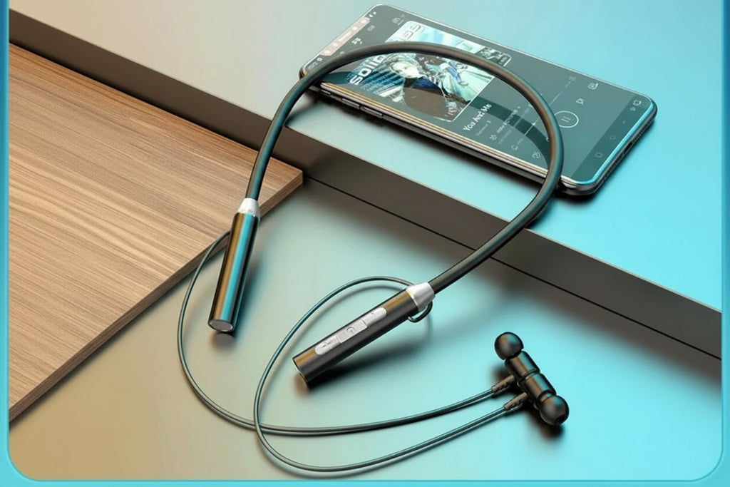 Premium Wireless Neckband Sports Earphones
