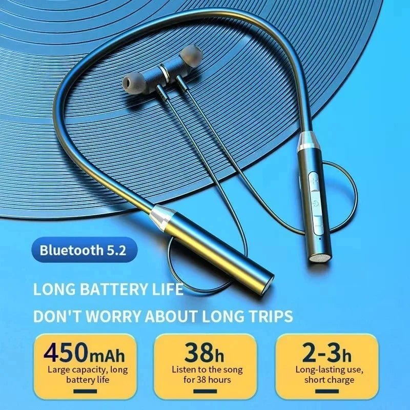 Auriculares deportivos inalámbricos de cuello premium