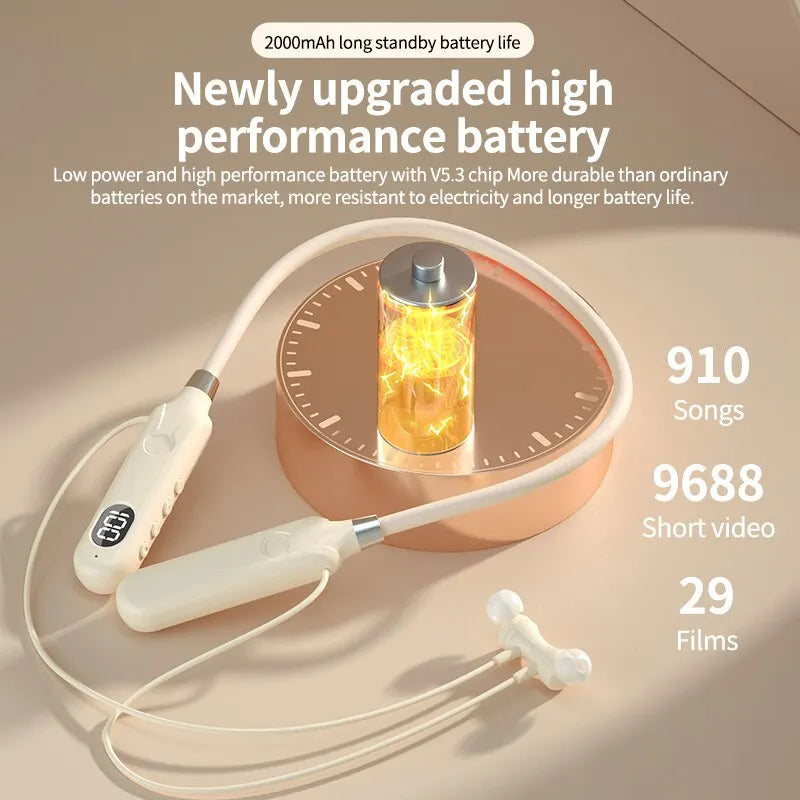 Premium Wireless Neckband Earphones