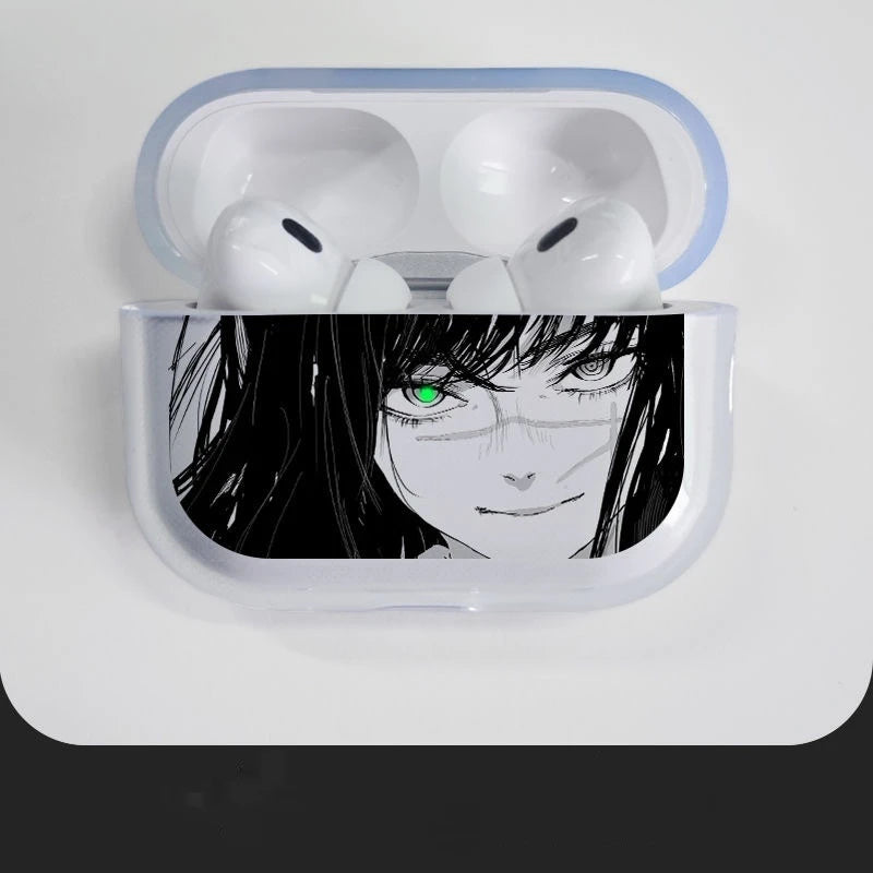 Funda transparente premium de anime