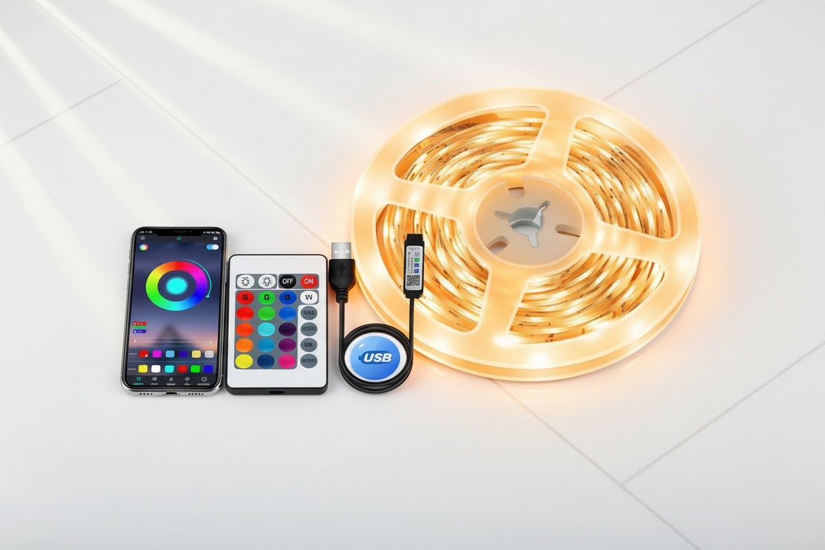 LED Strip in Warm White Mode