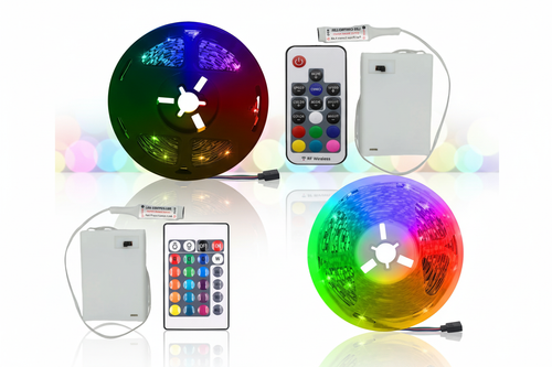 LED Strip with Bokeh Effects
