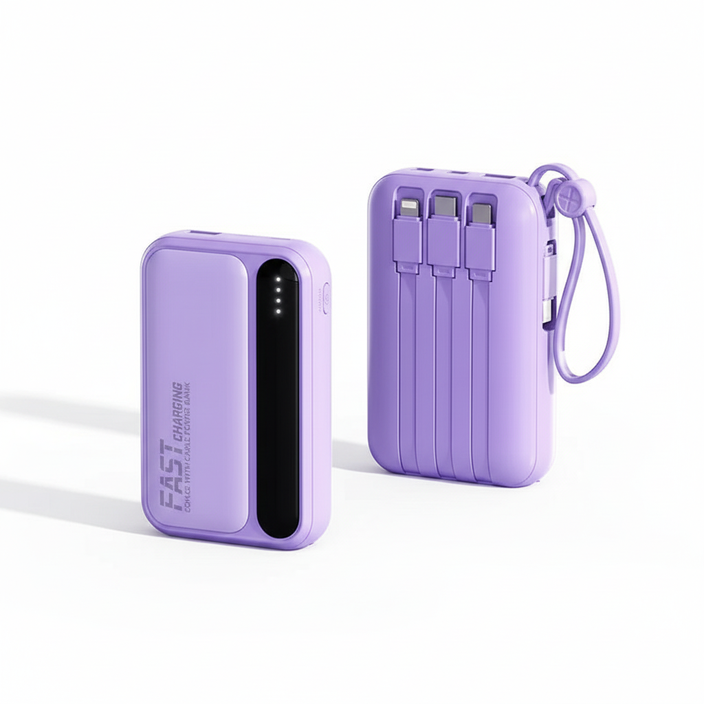 Premium Power Bank - White Background Main Image