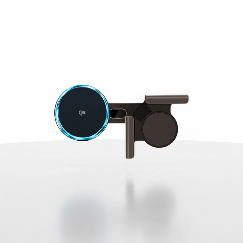 Premium Qi2 Wireless Car Charger - Professional Product Photo