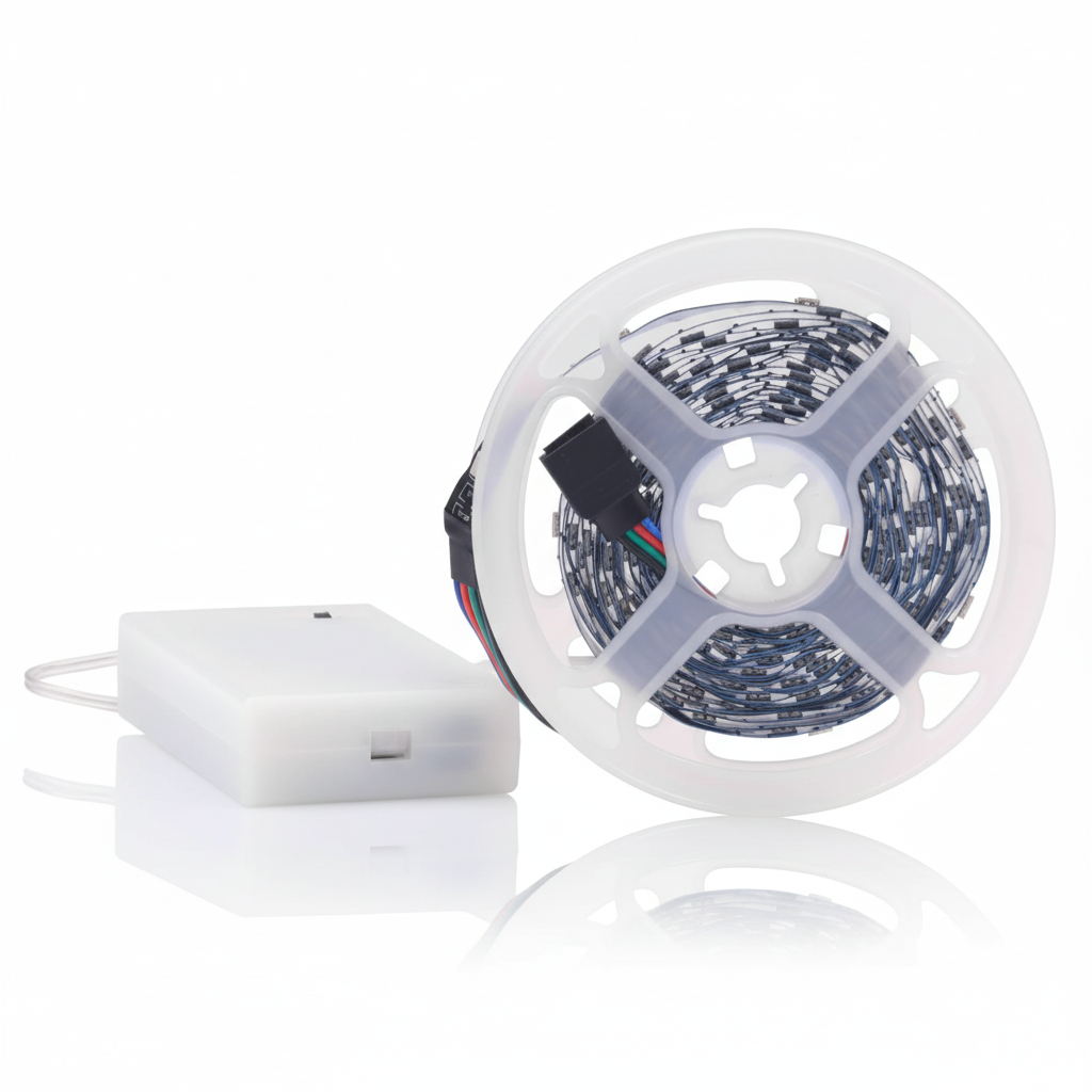 Professional LED Strip on Reel on White