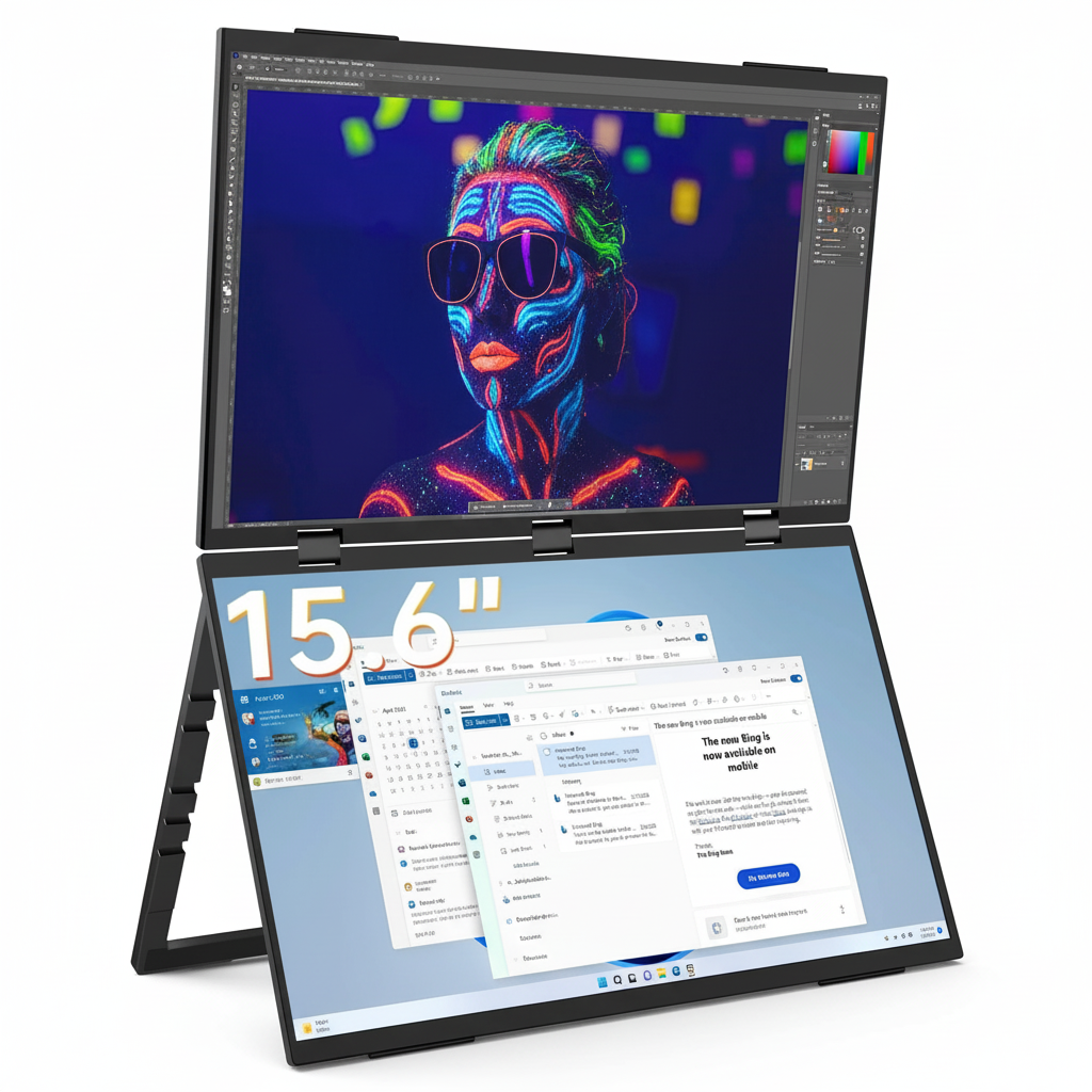 Ultra-Professional Dual Portable Monitor